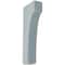 Ekena Millwork 1 3/4"W x 4"D x 10"H Clarksville Wood Vintage Decor Bracket, Driftwood Blue BKTWD02X04X10CVBU - alternate 1